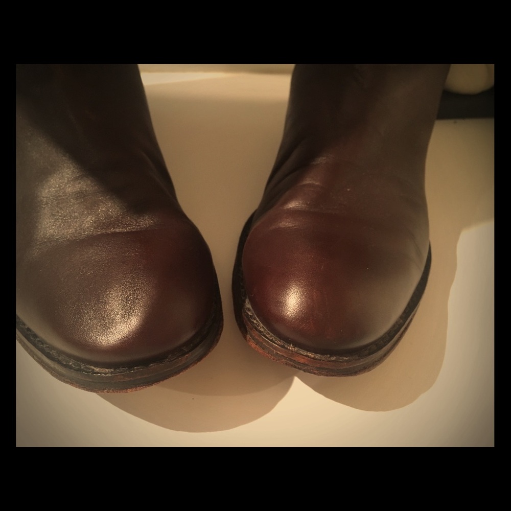 Authentic Coach Martta Leather Knee High Boots - Picture 4 of 5