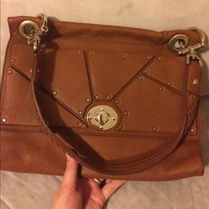 Hayden Harnett Tallulah whiskey cognac brown