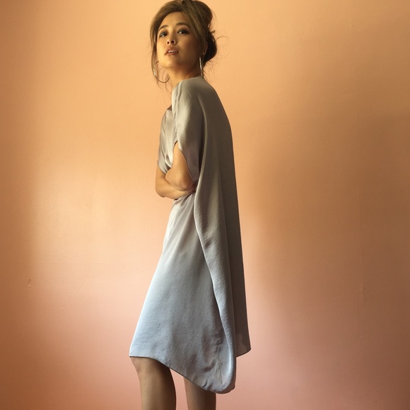 Cheap Monday Shimmery Midi Dress - Picture 2 of 4