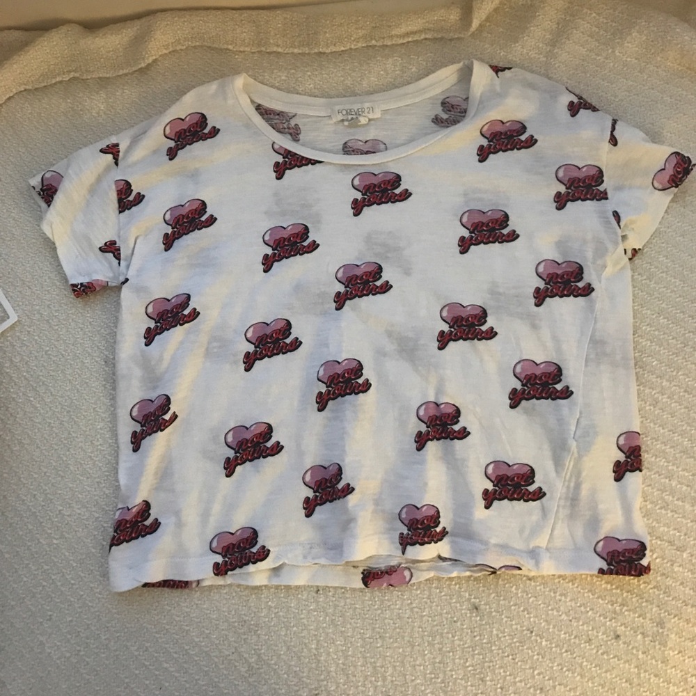 Not Yours Graphic Tee