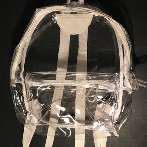Clear brandy Melville backpack