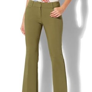 NWT NY& Co PETITE Olive Pant