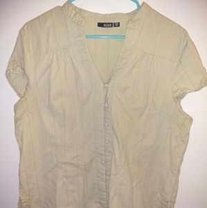 Beige dress shirt