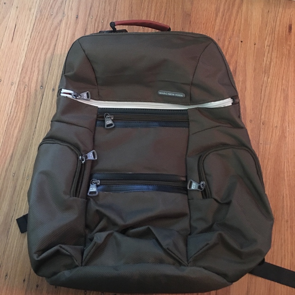 Olive green backpack