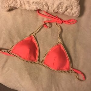Victoria's Secret NWOT Crochet Swim Top