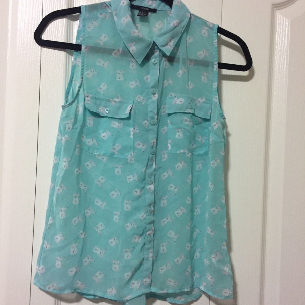 Bunny shirt forever 21