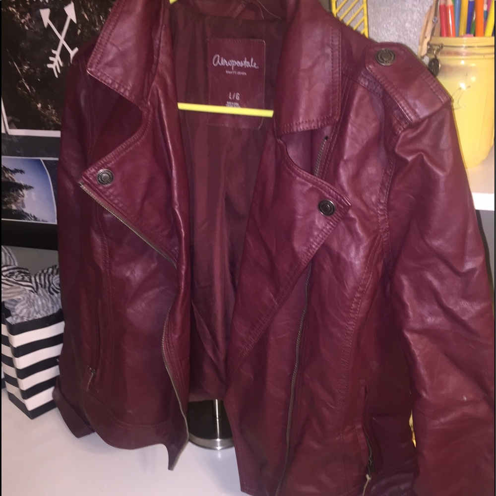 Leather jacket