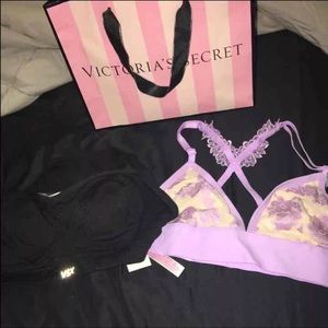 VS bralette bundle
