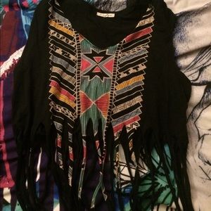 Urban Outfitters Tribal Crop Top