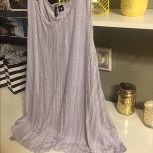 Extremely soft lace up top