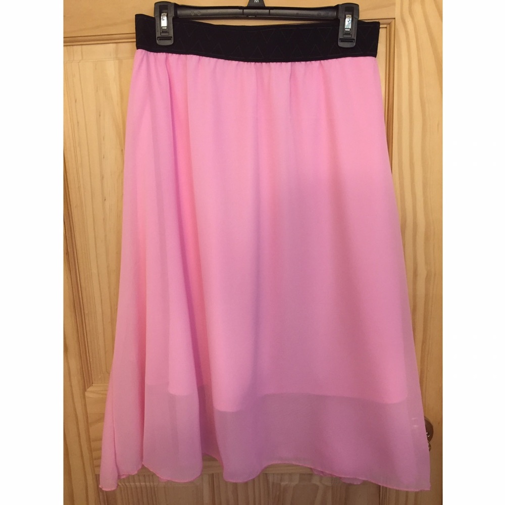 NWOT LuLaRoe Lola Midi Skirt, Size M (8-10)