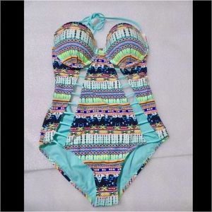 Tribal Monokini with sexy cut outs!!
