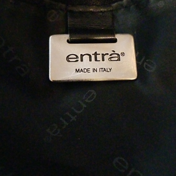 Entra Black Leather Trim Purse - Picture 5 of 8