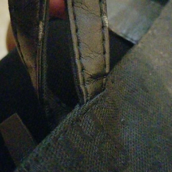 Entra Black Leather Trim Purse - Picture 6 of 8