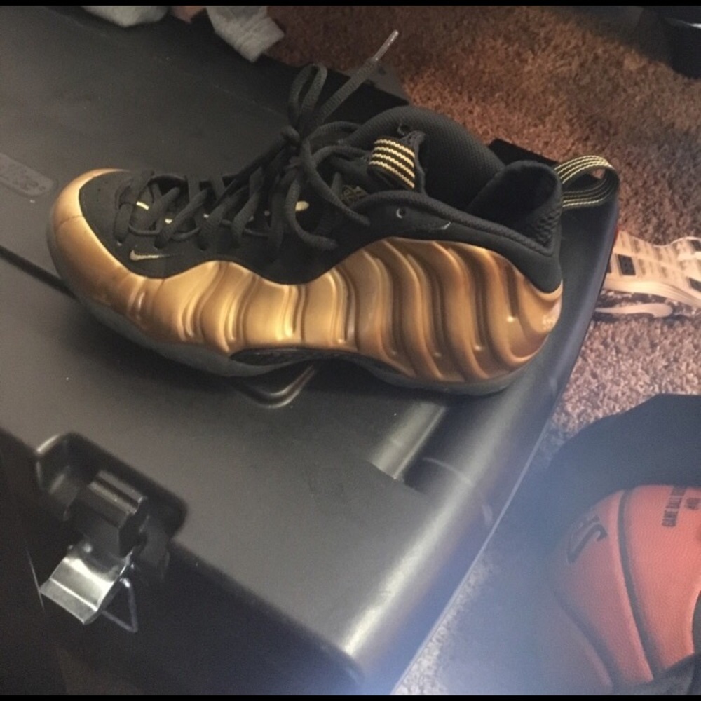 Nike Gold Foamposite