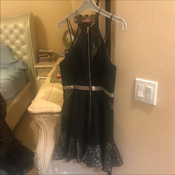 Three Floor - Electric Dress in black & brass gold - Picture 5 of 6