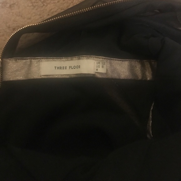 Three Floor - Electric Dress in black & brass gold - Picture 6 of 6