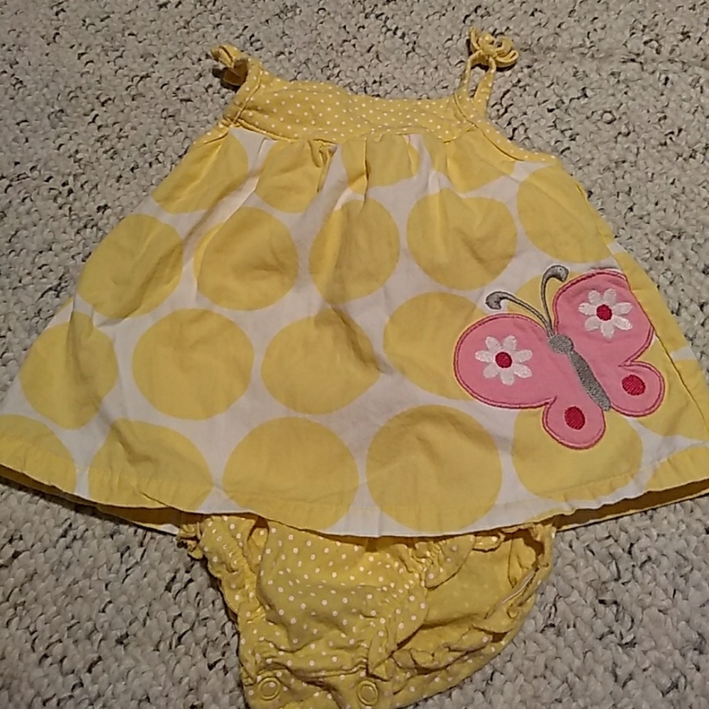 Infant girl summer dress/romper