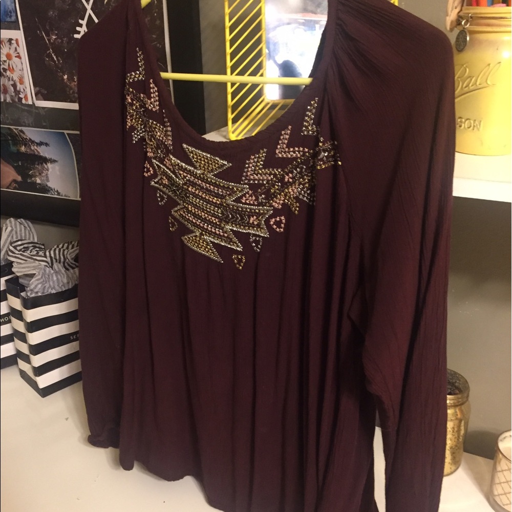 Embroidered blouse