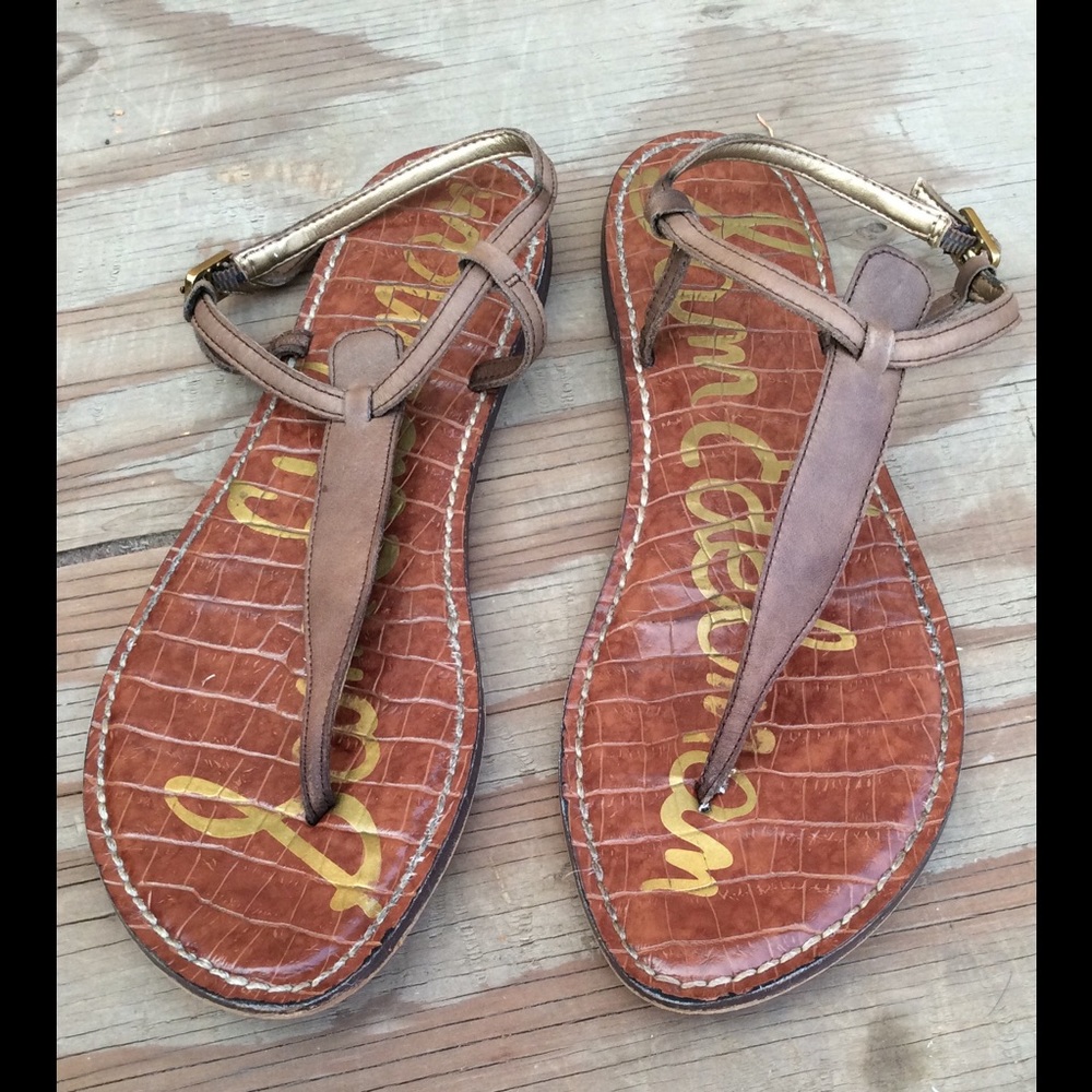 SAM EDELMAN GIGI SANDALS. NO BOX INCLUDED.