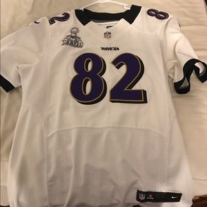 Signed torrey smith superbowl jersey