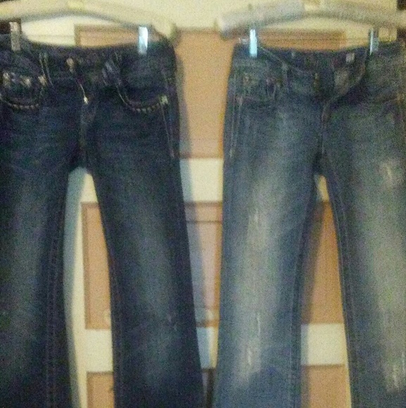 Jeans...Miss.Me..Abercrombie...Inc. And Levi Jeans - Picture 1 of 6
