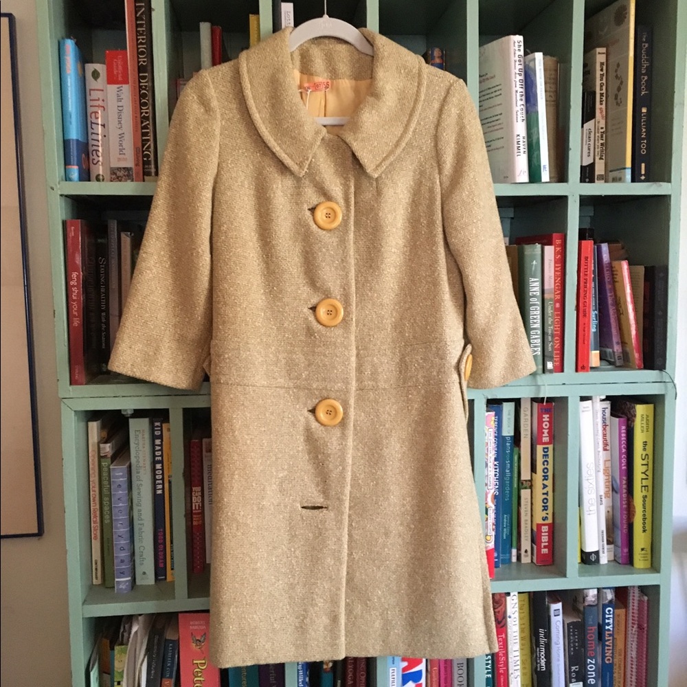 Vintage Tweed Coat 1960s Women's Jackie O Style