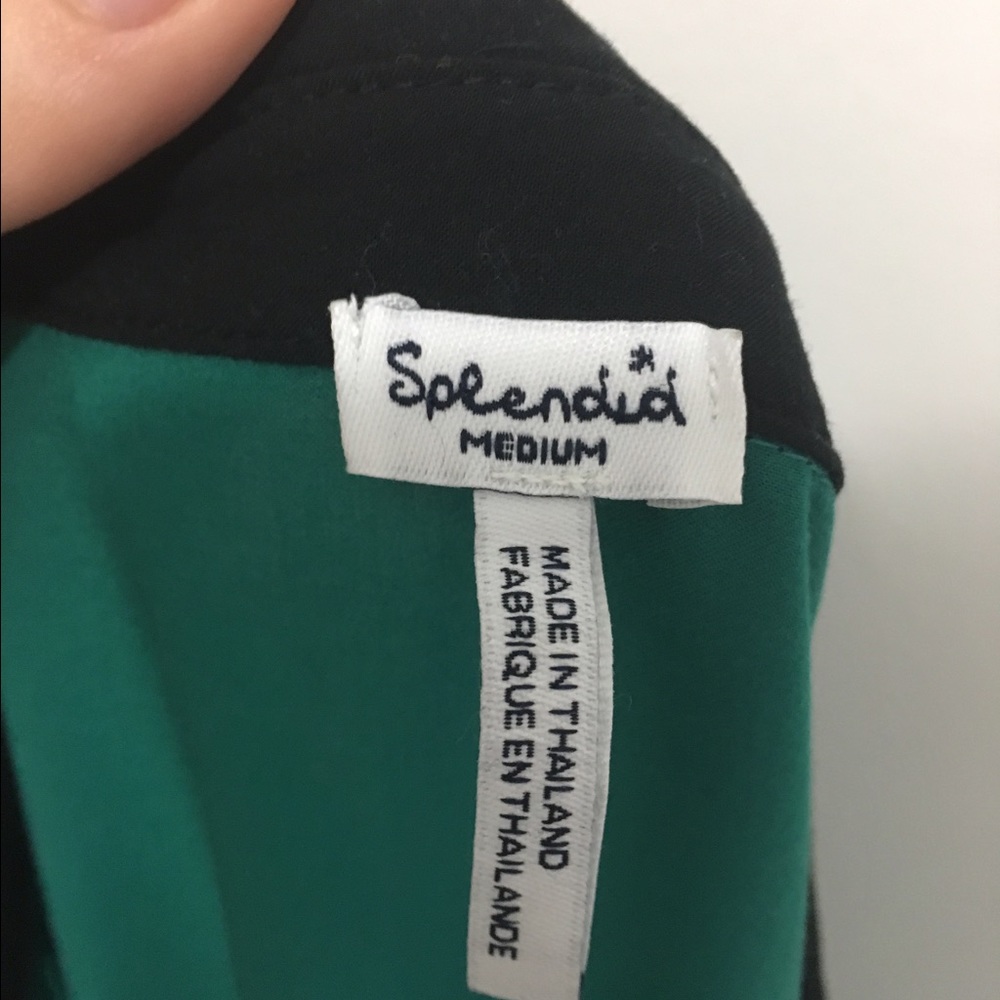 SPLENDID teal button up - Picture 2 of 2