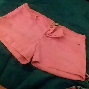 LEI bright pink shorts