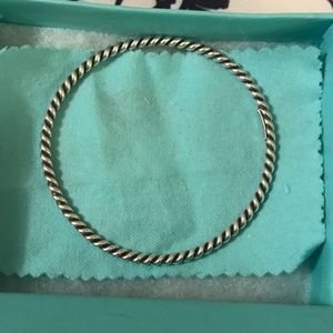 Tiffany twisted bangle