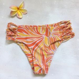 Mikoh Swim - Mikoh bikini bottom orange yellow Medium Mikoh Swim - Mikoh bikini bottom orange yellow Medium