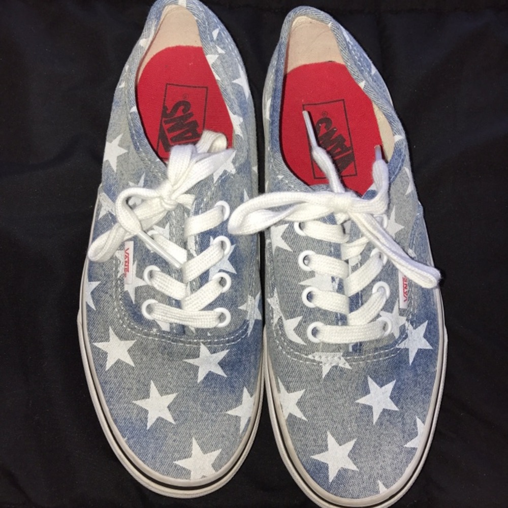 Women's Denim Star Vans