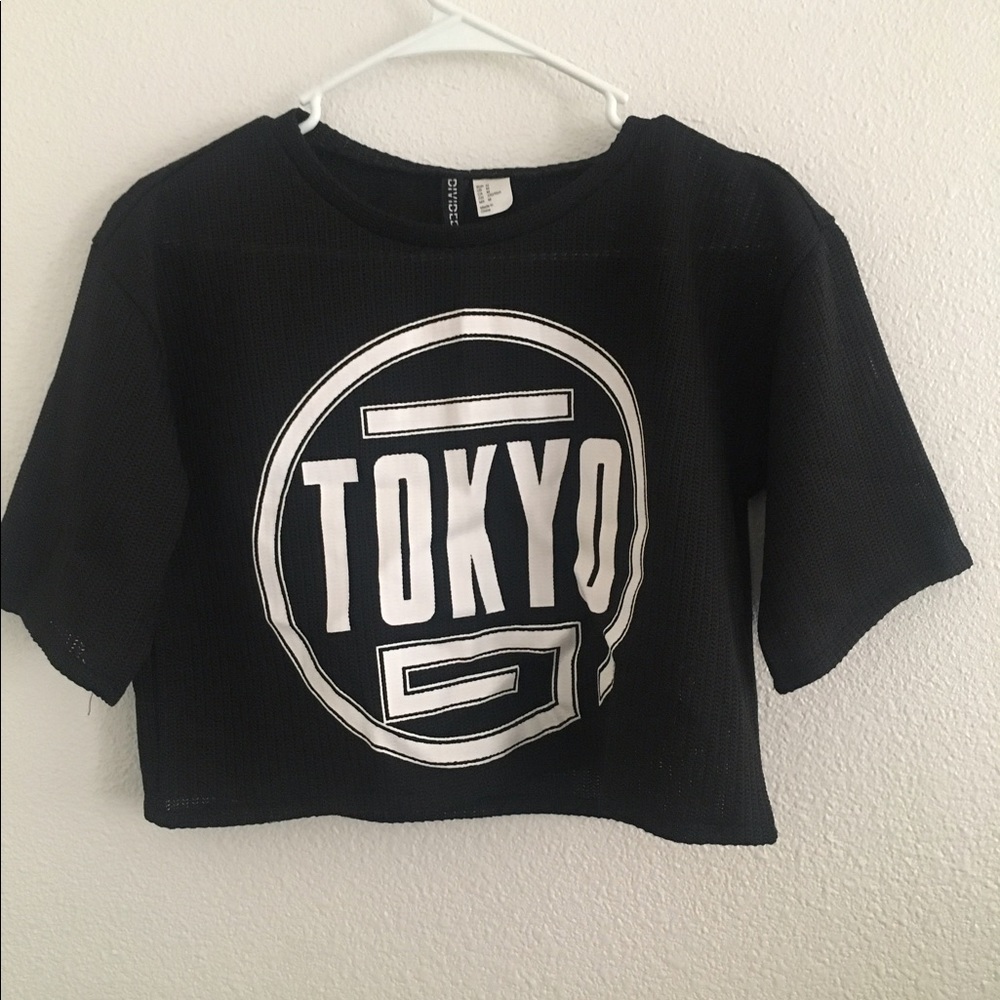 Crop top jersey