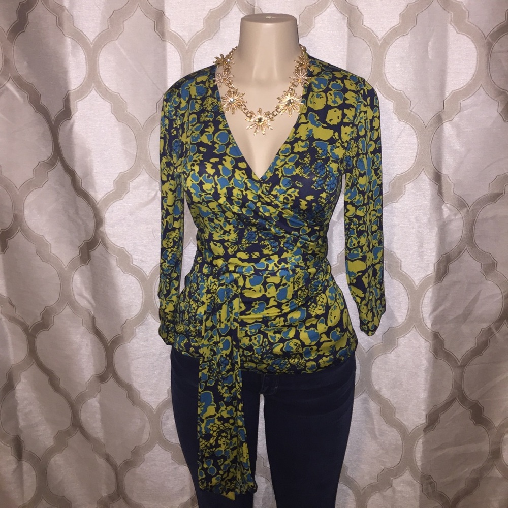 Wrap blouse size small