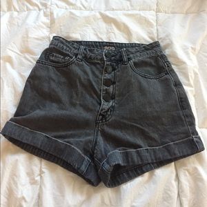BDG High Waisted Denim Shorts