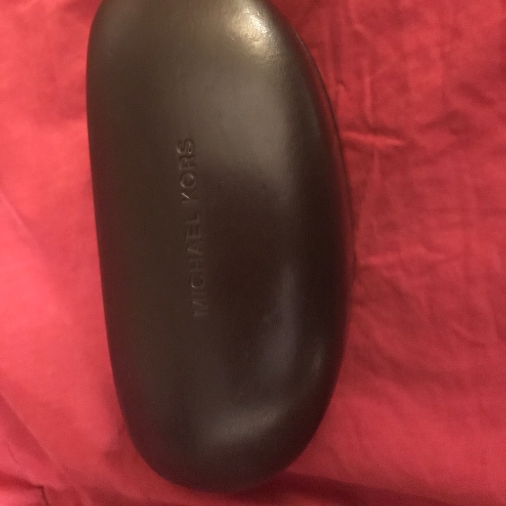 Michael Kors brown sunglasses case
