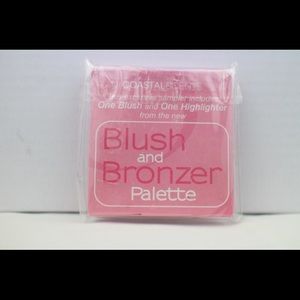 Coastal Scents Blush Bronzer Palette Pink and tan