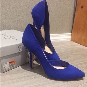 Cobalt blue heels BRAND NEW