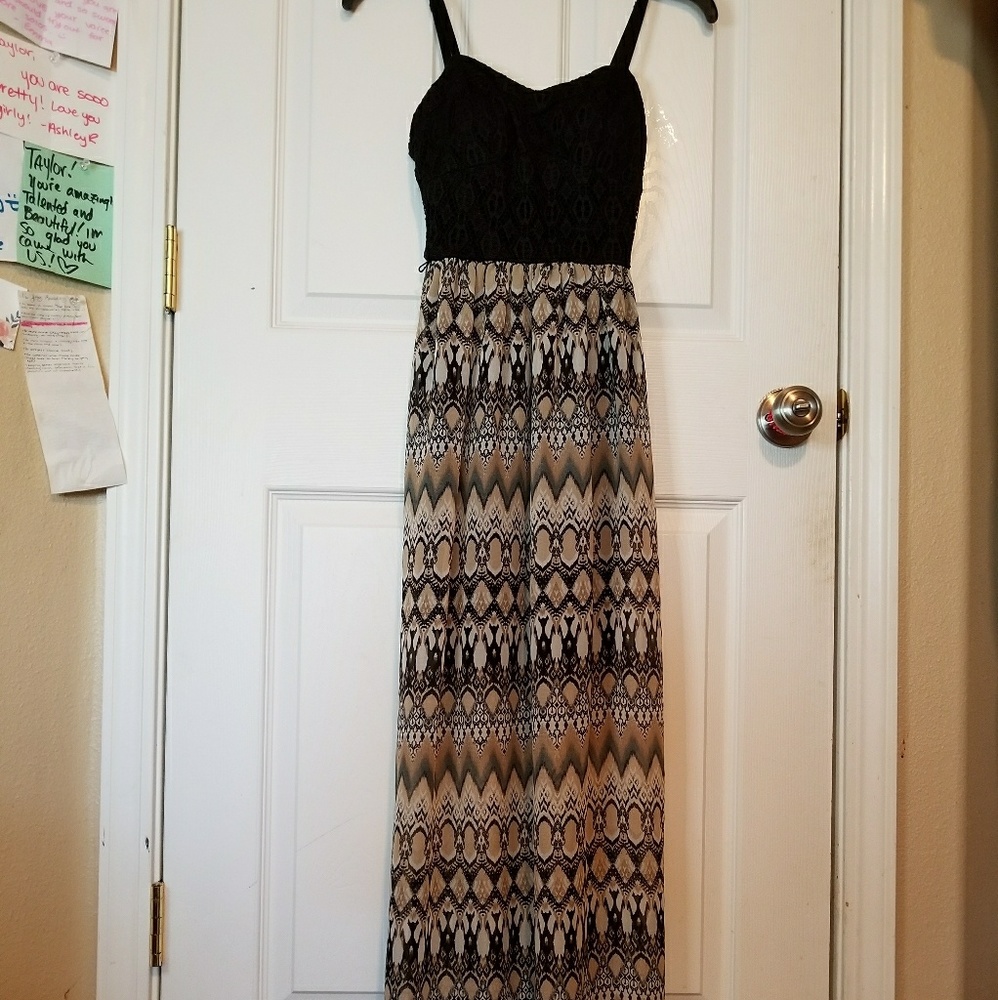 Print Maxi Dress