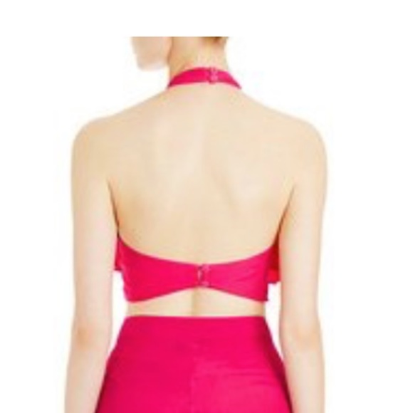 Sexy Raspberry Halter Top - Picture 2 of 5