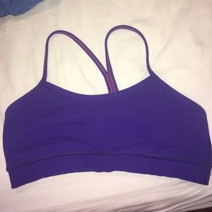 Size 8, Purple lululemon sports bra