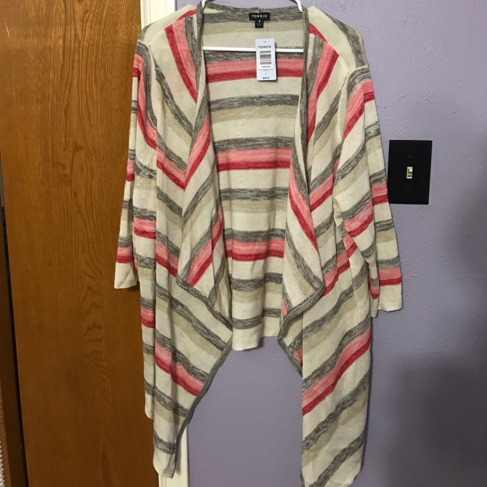 Striped Cardigan