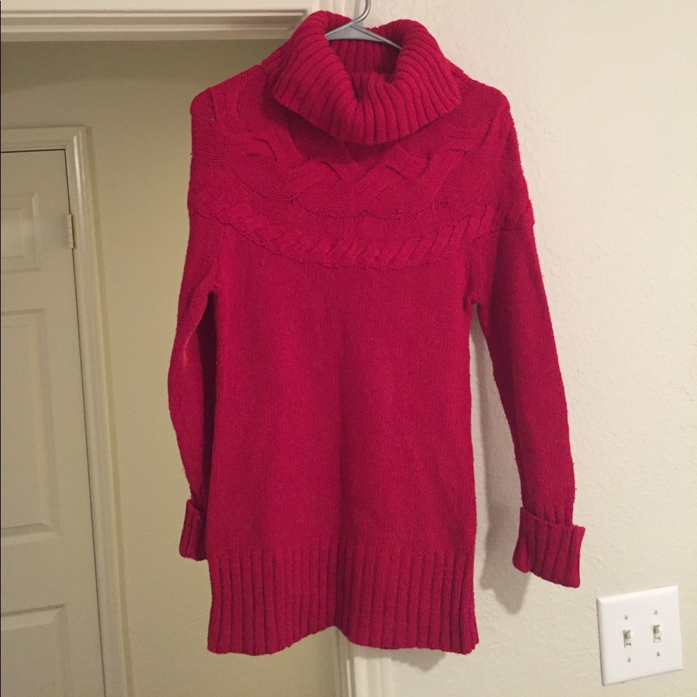 Light Red Loft Sweater