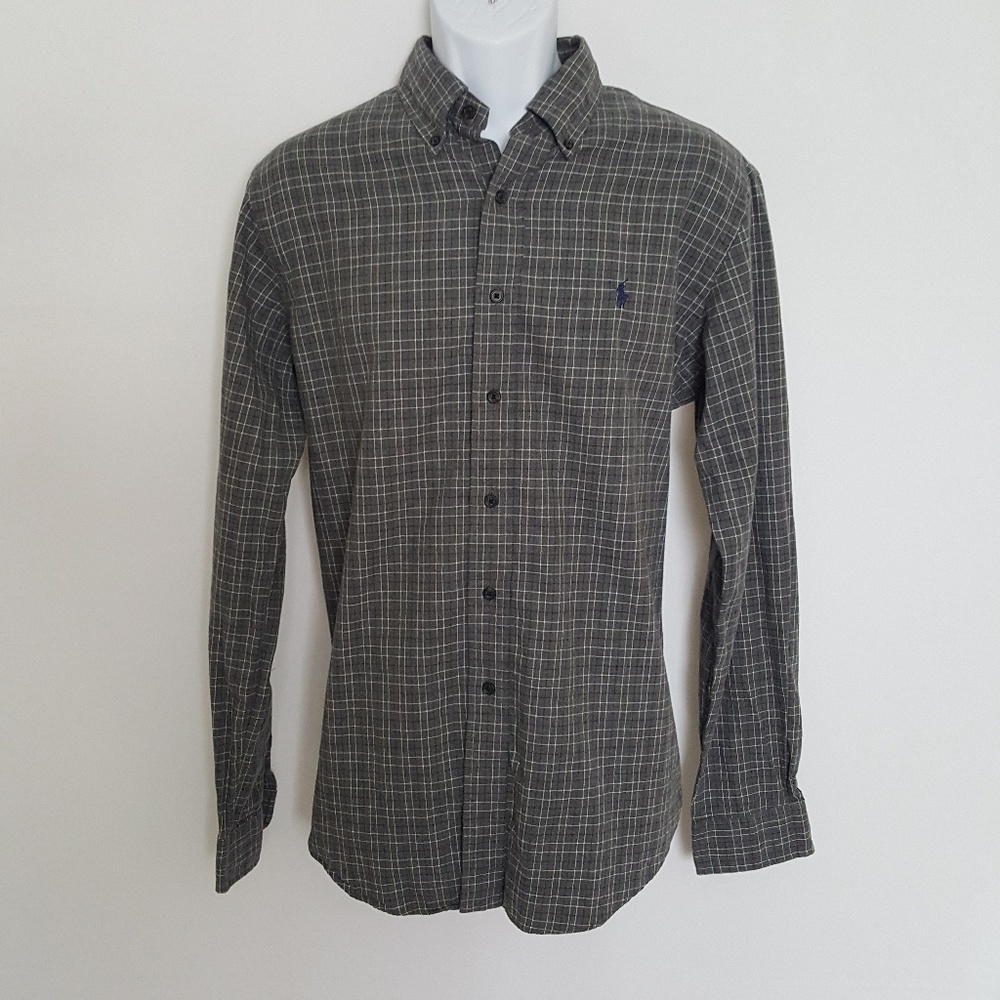 Ralph Lauren Square Longsleeves Mens Shirt Size L