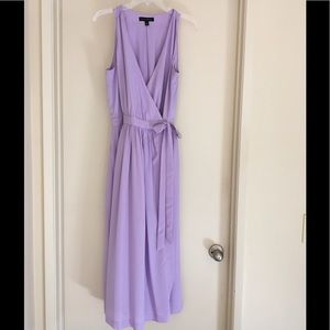 Banana Republic Lavender Midi Dress
