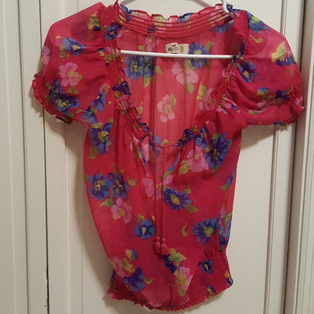 Hollister floral top