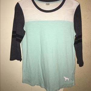 Cropped Sleeve PINK shirt