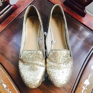 Mossimo Gold Flats, Size 8.5