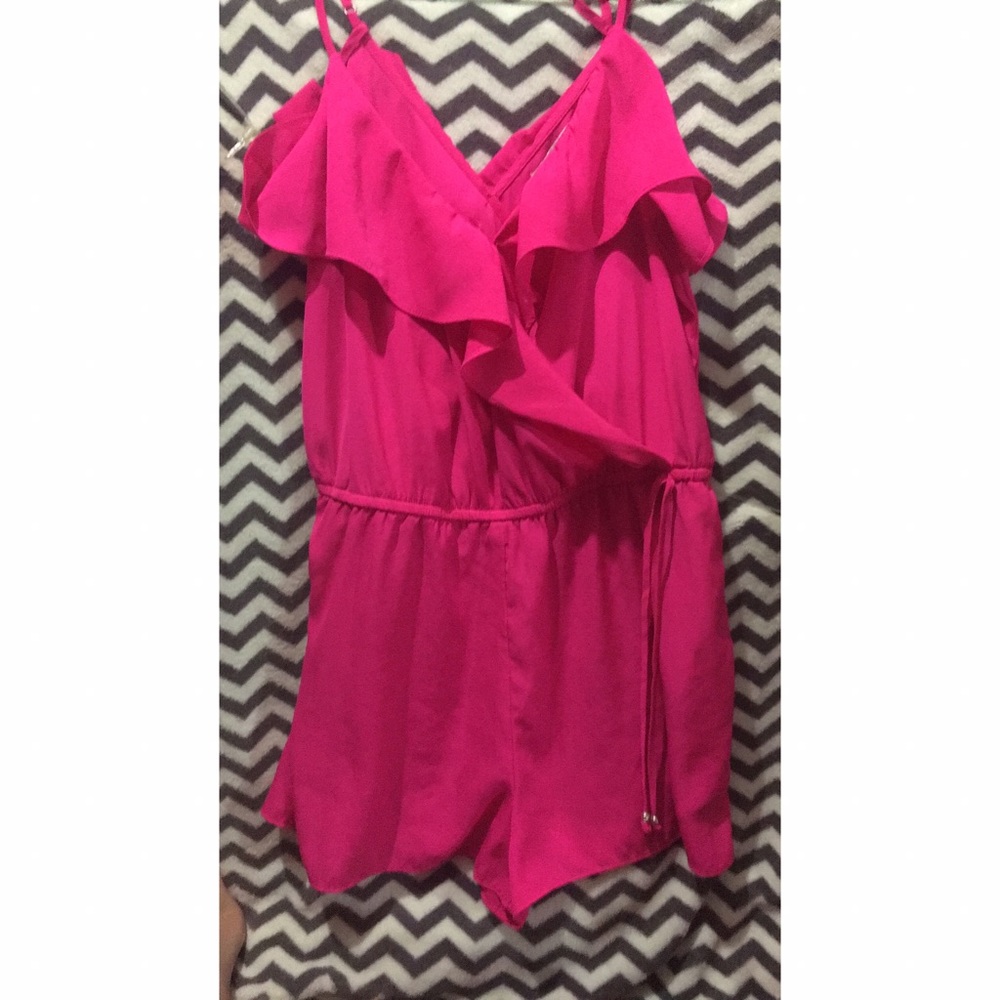 Pink American Eagle Romper