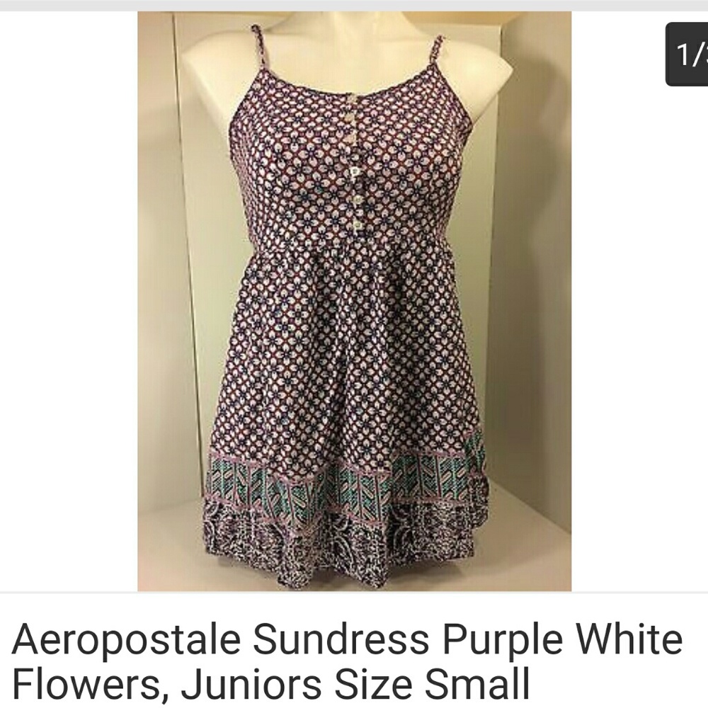 Like new Aeropostale purple sundress